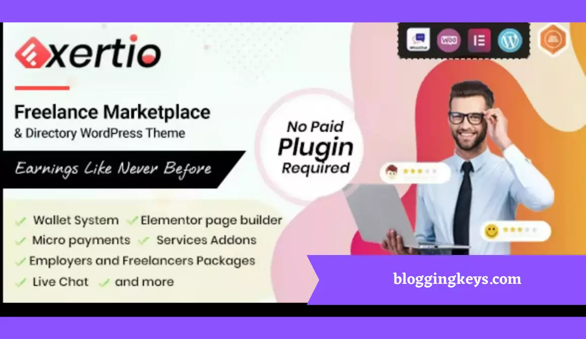 Exertio Freelance Marketplace WordPress Theme